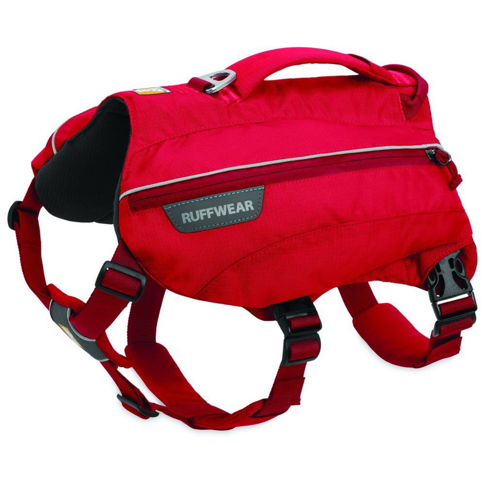 Купить Ruffwear 50302-615M Singletrak Седельная сумка для собак Красный Red Currant M 7ft.ru в интернет магазине Семь Футов