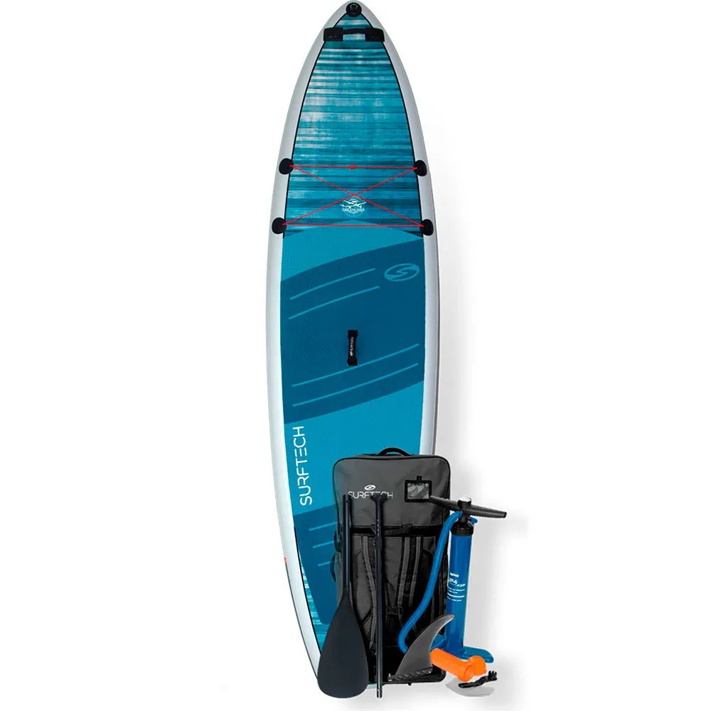Купить Surftech sh-stat-dl1101-211 Надувная доска для падлбординга Dreamliner Blue / Dark Blue / White 170x40x40 7ft.ru в интернет магазине Семь Футов