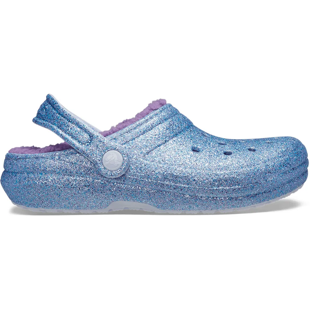 Купить Crocs 207463-4pc-c6 Деревянные башмаки Classic Lined Glitter Toddler Frosted Glitter 35x25x15 EU 22 7ft.ru в интернет магазине Семь Футов