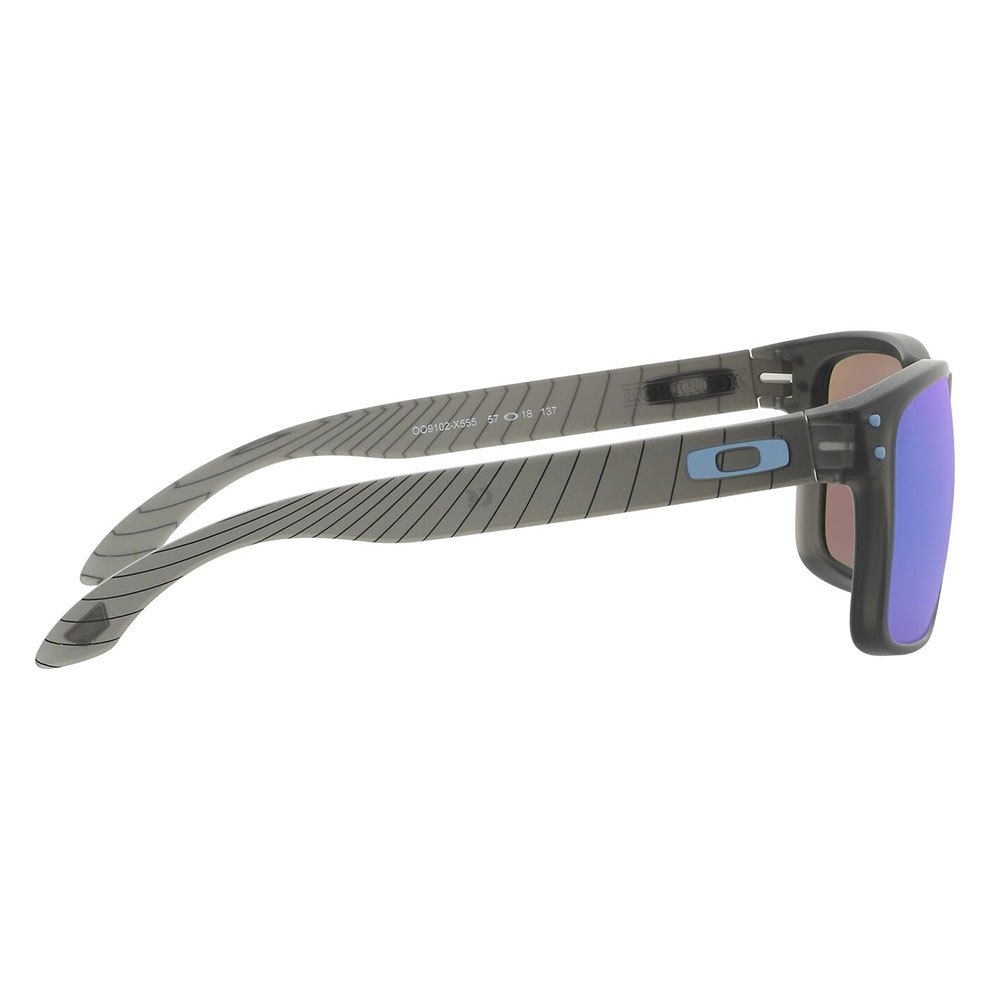 Купить Oakley OO9102-X555 Holbrook Encircle Prizm Поляризованные Очки Matte Grey Smoke Prizm Sapphire Polarized/CAT3 7ft.ru в интернет магазине Семь Футов