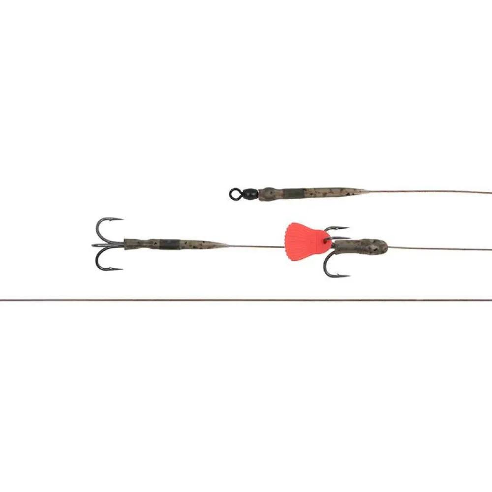 Купить Fox rage FRR023-UNIT связанный крючок Predator Twin 52 cm Silver 8 7ft.ru в интернет магазине Семь Футов