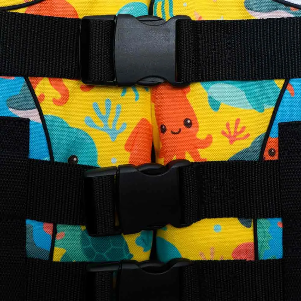 Купить Brave sports bs-k-yellow-xs детский спасательный жилет Riff Yellow / Blue 51x43x7 7ft.ru в интернет магазине Семь Футов