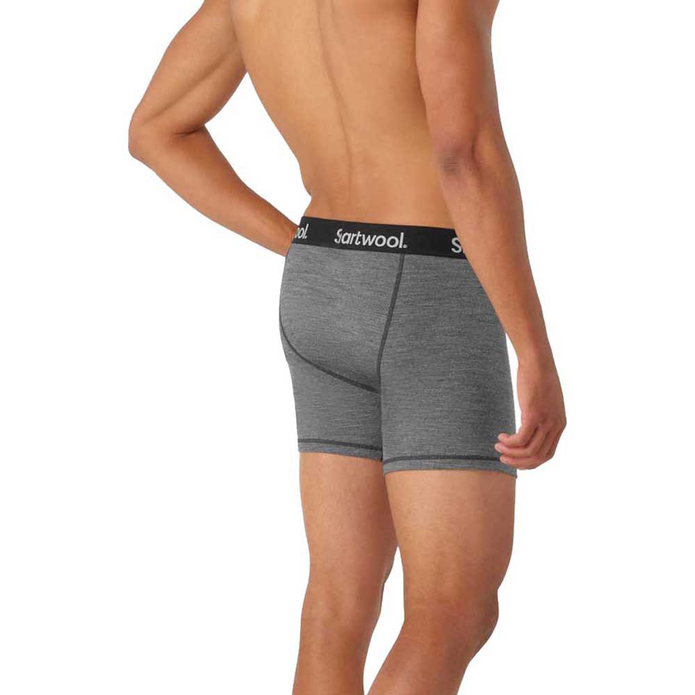 Купить Smartwool SW0169960841.S Боксёр Brief Серый  Medium Gray Heather S 7ft.ru в интернет магазине Семь Футов