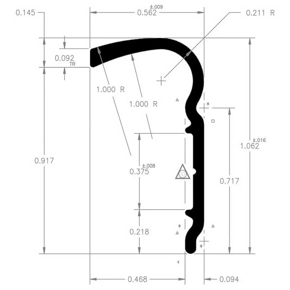 Купить Ap products 112-021511026 Профиль кровельного карниза Black 6´ 7ft.ru в интернет магазине Семь Футов