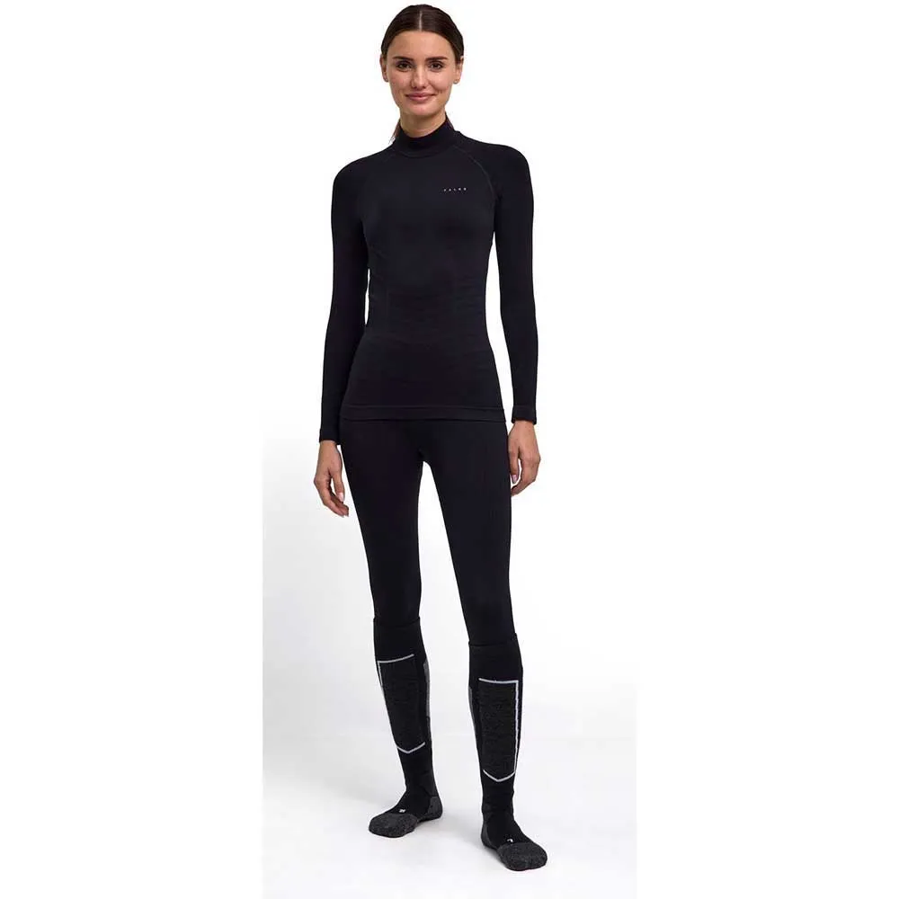Купить Falke 33136-3000-m Базовый слой с длинным рукавом MW Turtleneck Black 30x25x2 7ft.ru в интернет магазине Семь Футов