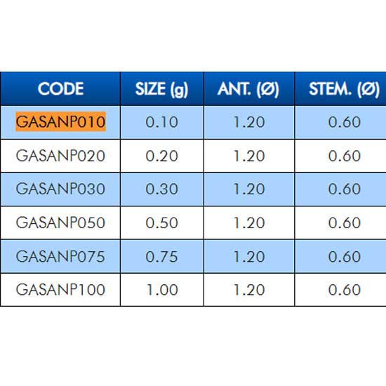 Купить Colmic GASANP010 плавать Saterno Passante  Black / Yellow 0.10 g 7ft.ru в интернет магазине Семь Футов