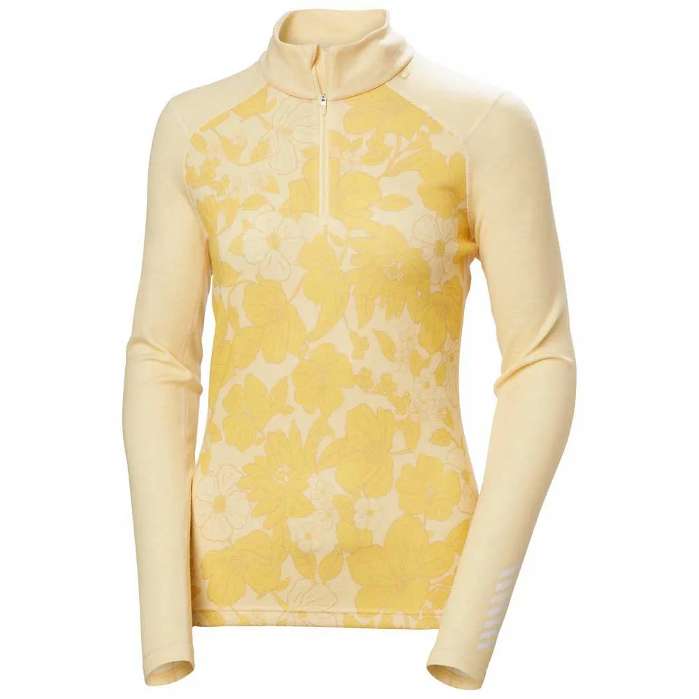 Купить Helly hansen 49410_367-l Базовый слой с длинным рукавом Lifa Merino Midweight Gra Yellow Cream 60x40x40 7ft.ru в интернет магазине Семь Футов