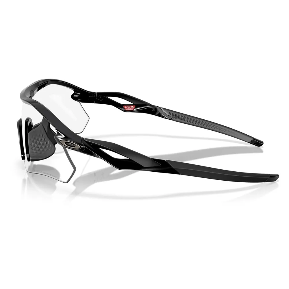 Купить Oakley OO9495-0236 Фотохромные солнцезащитные очки Radar plate Бесцветный Polished Black Clear Photo Blk rd/CAT0-3 7ft.ru в интернет магазине Семь Футов