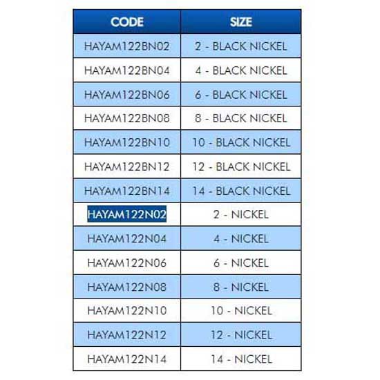 Купить Hayabusa HAYAM122N06 лопаточный крюк с шипами 122 Nickel 6 7ft.ru в интернет магазине Семь Футов