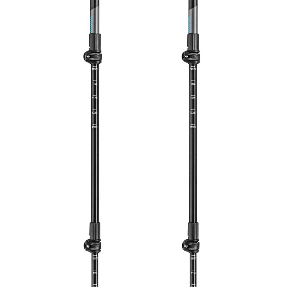 Купить Leki 65226221-100-135 Cross Trail Lite TA Поляки Серый  Black / White / Light Blue 100-135 cm 7ft.ru в интернет магазине Семь Футов