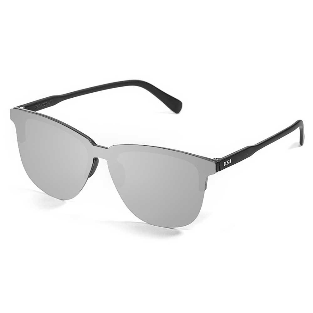 Купить Ocean sunglasses 40004.9 поляризованные солнцезащитные очки Lafitenia Matte Black Silver Flat/CAT3 7ft.ru в интернет магазине Семь Футов