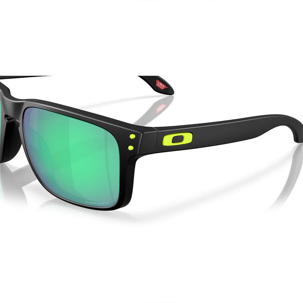 Купить Oakley OO9102-AI55 Солнцезащитные очки Holbrook Бесцветный Matte Black Prizm Road Jade/CAT3 7ft.ru в интернет магазине Семь Футов