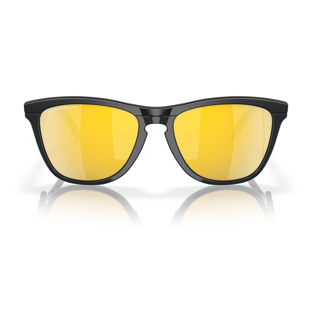 Купить Oakley OO9289-0655 поляризованные солнцезащитные очки Frogskins hybrid Matte Black Prizm 24K Polarized/CAT3 7ft.ru в интернет магазине Семь Футов