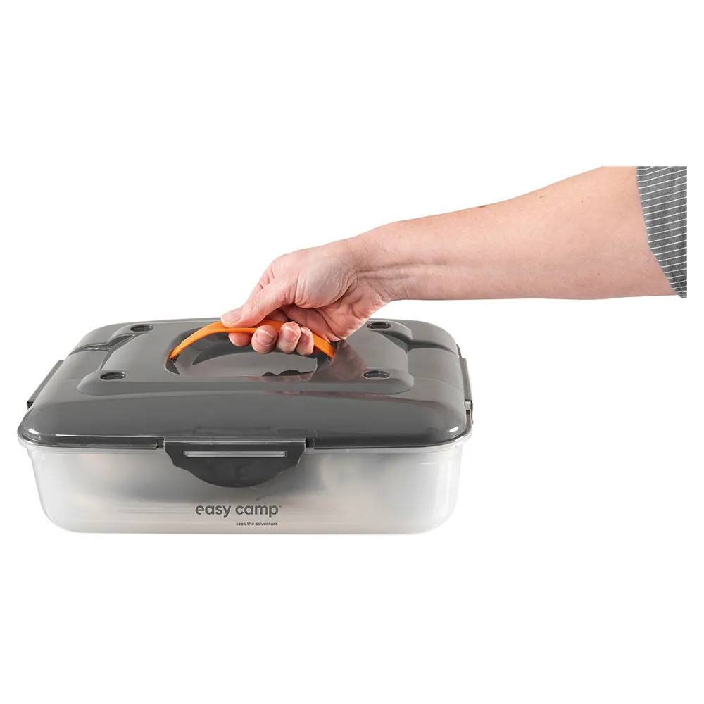 Купить Easycamp 680239 корзина для пикника Picnic Box M Orange 7ft.ru в интернет магазине Семь Футов