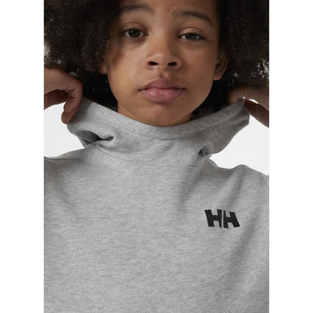 Купить Helly hansen 41629_949-8 Толстовка с капюшоном Active Grey Melang 40x30x15 7-8 Years 7ft.ru в интернет магазине Семь Футов