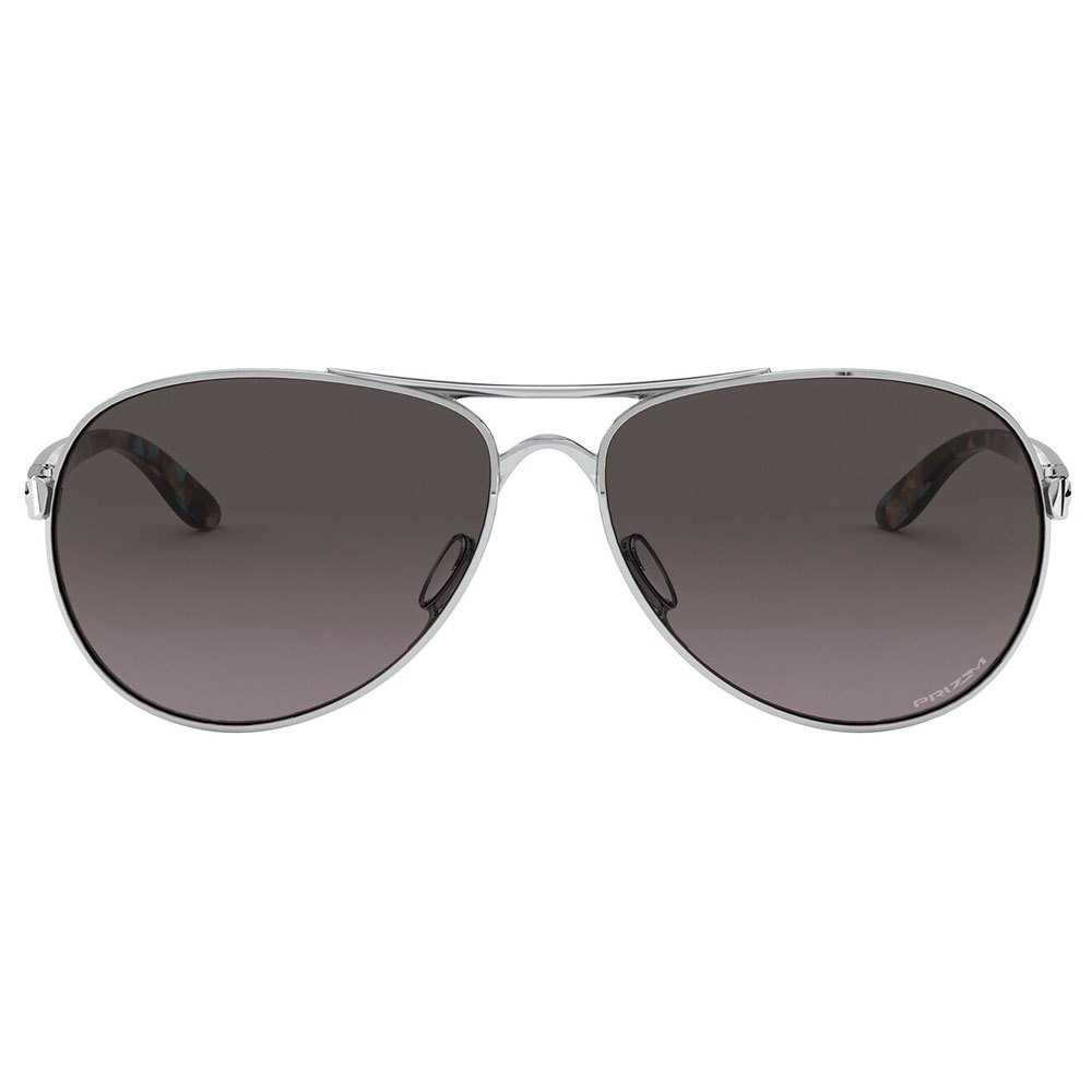 Купить Oakley OO4079-4059 Feedback Prizm Солнцезащитные Очки Polished Chrome Prizm Grey Gradient/CAT3 7ft.ru в интернет магазине Семь Футов