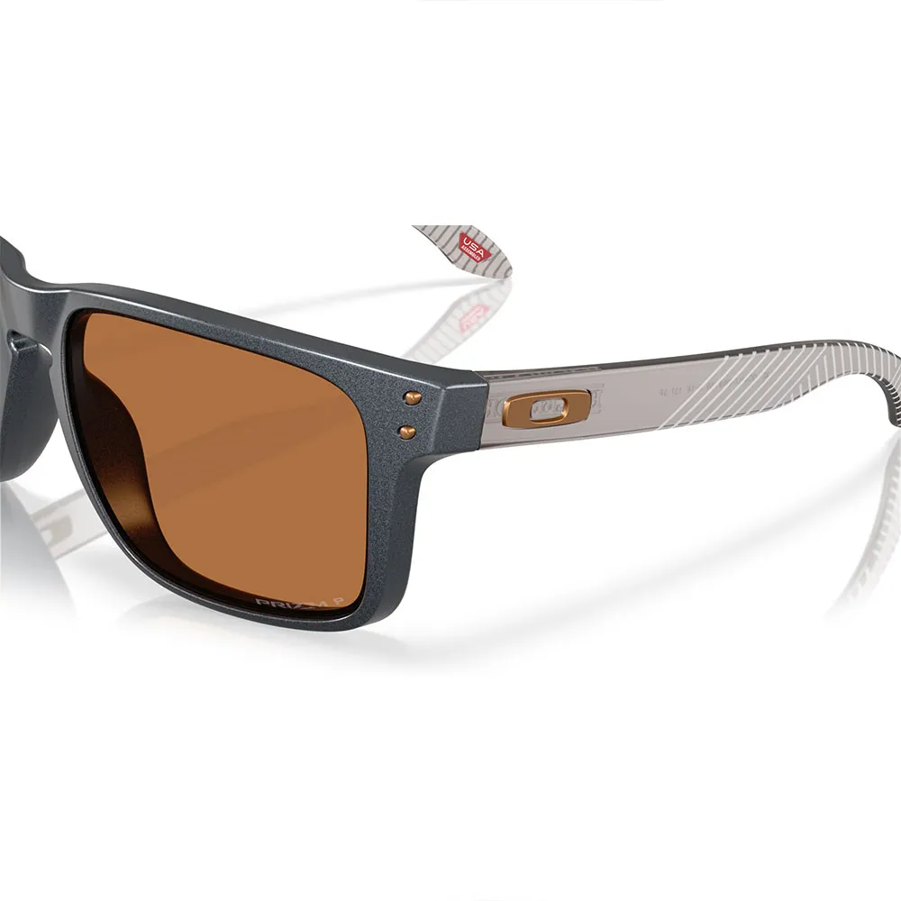 Купить Oakley OO9417-4959 поляризованные солнцезащитные очки Holbrook xl Blue Steel Prizm Bronze Polarized/CAT3 7ft.ru в интернет магазине Семь Футов