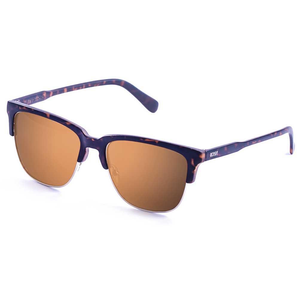 Купить Ocean sunglasses 40004.14 поляризованные солнцезащитные очки Lafitenia Matte Demy Brown Brown/CAT3 7ft.ru в интернет магазине Семь Футов