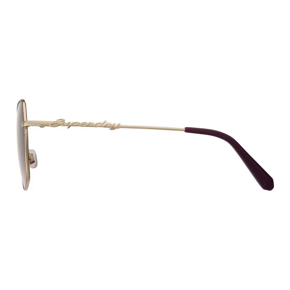 Купить Superdry 995062-25-3066 Солнцезащитные очки Sds-5033-062 Dark Berry / Satin Gold Brown grad/CAT3 7ft.ru в интернет магазине Семь Футов