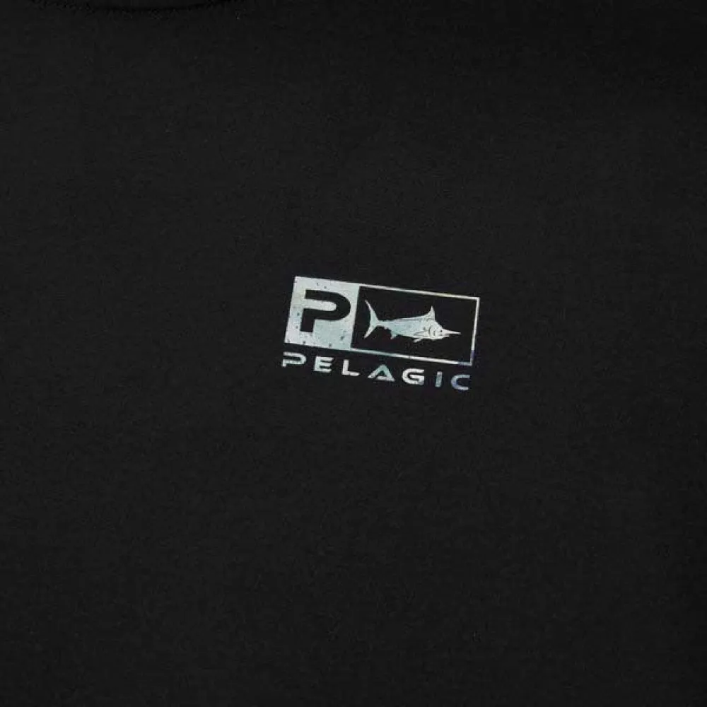 Купить Pelagic 1061223002-BLK-M Толстовка с капюшоном Upwell Po Softshell Icon Black M 7ft.ru в интернет магазине Семь Футов