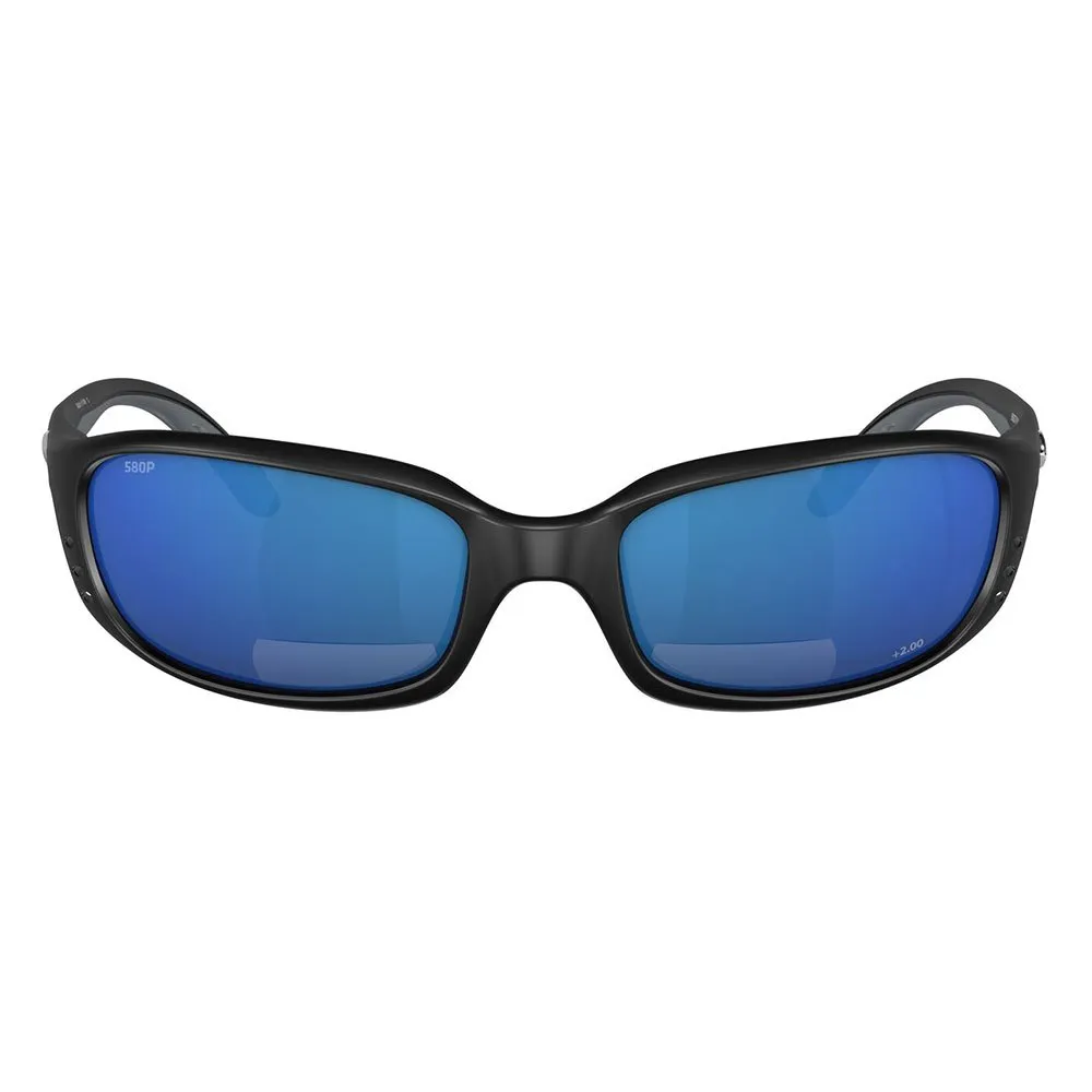 Купить Costa 06S7001-00030459 Brine Readers Поляризованные Очки 11 Matte Black 2 Blue Mirror 580P C-Mate +2.00/CAT3 7ft.ru в интернет магазине Семь Футов