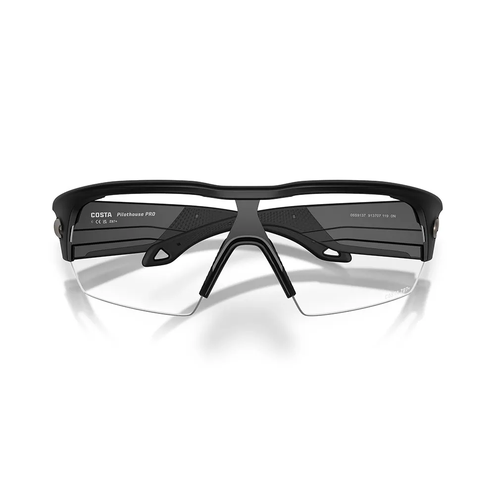 Купить Costa 06s9137-35-913707 Солнцезащитные очки Pilothouse pro Matte Black 20x10x10 Clear/CAT0 7ft.ru в интернет магазине Семь Футов