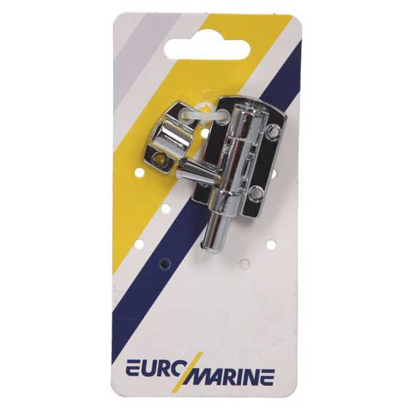 Купить Euromarine 004410 Хромированная защелка-болт Серебристый Silver 105 x 32 mm 7ft.ru в интернет магазине Семь Футов
