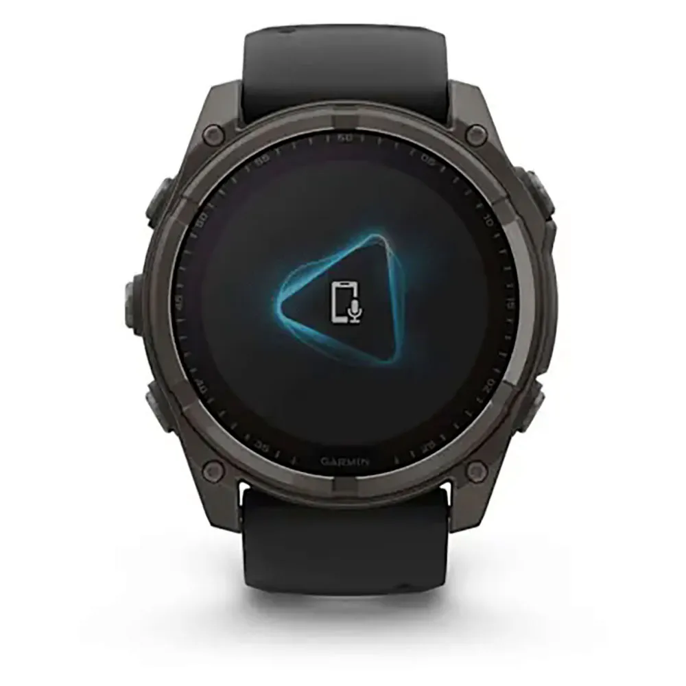 Купить Garmin 010-02907-11 Часы Fenix 8 51 mm Solar Sapphire  Black / Carbon Gray DLC Titanium 7ft.ru в интернет магазине Семь Футов