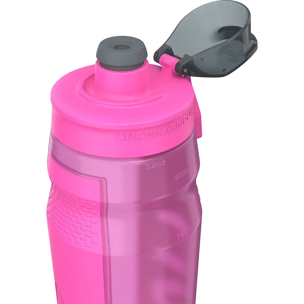 Купить Under armour UA70320-20222-OSFA Бутылка Playmaker Squeeze 950ml Розовый Rebel Pink 7ft.ru в интернет магазине Семь Футов