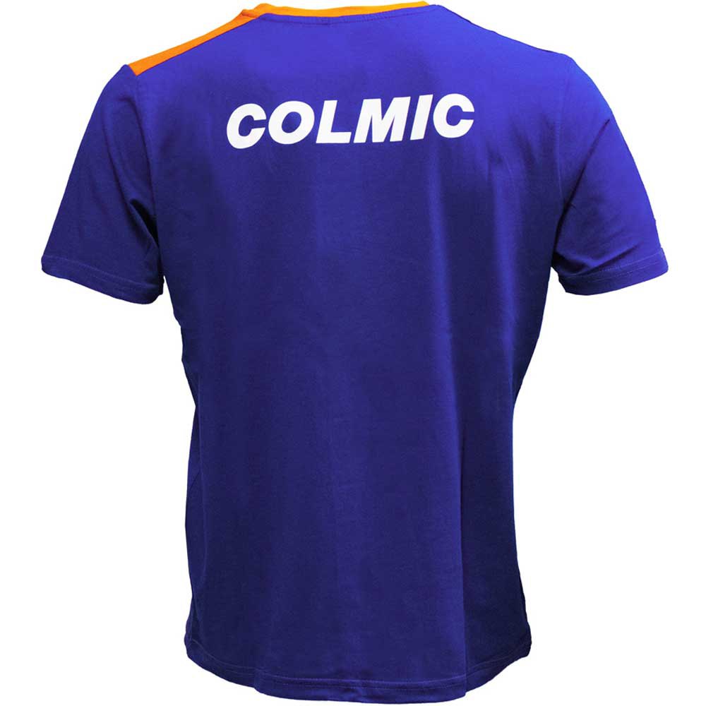 Купить Colmic ABT016B Футболка с коротким рукавом Logo Фиолетовый Blue / Orange M 7ft.ru в интернет магазине Семь Футов