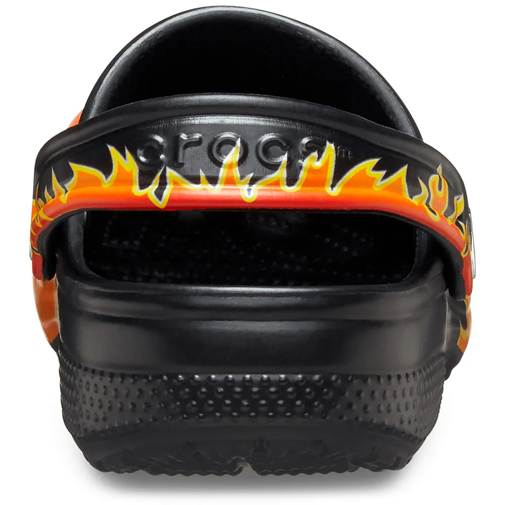 Купить Crocs 211214-0c4-c4 Деревянные башмаки Classic Flames T Black / Multi 35x25x15 EU 19 7ft.ru в интернет магазине Семь Футов