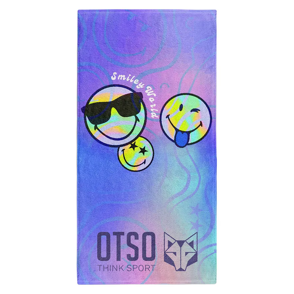 Купить Otso T15075-SMILEYWVIBES24-USZ полотенце Smiley World Vibes  Multicolour 7ft.ru в интернет магазине Семь Футов