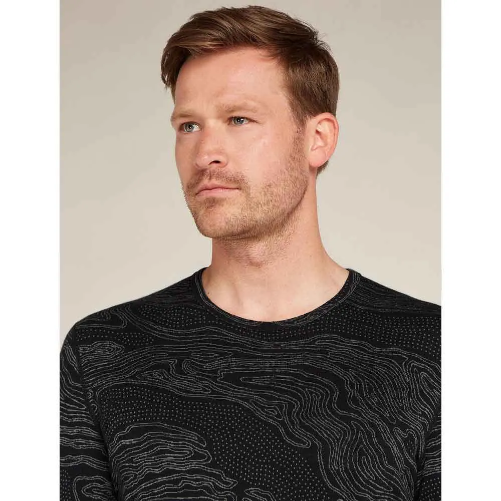 Купить Icebreaker 0A573701WXL Базовый слой с длинным рукавом Merino 260 Vertex Snow Guide Black / Galaxy / J XL 7ft.ru в интернет магазине Семь Футов