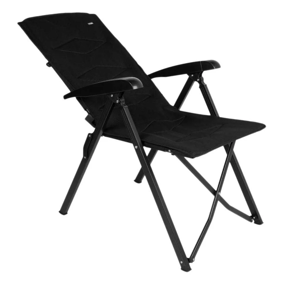 Купить Aktive 63058 многопозиционный складной стул с мягкой обивкой  Black 56x76x109 cm 7ft.ru в интернет магазине Семь Футов