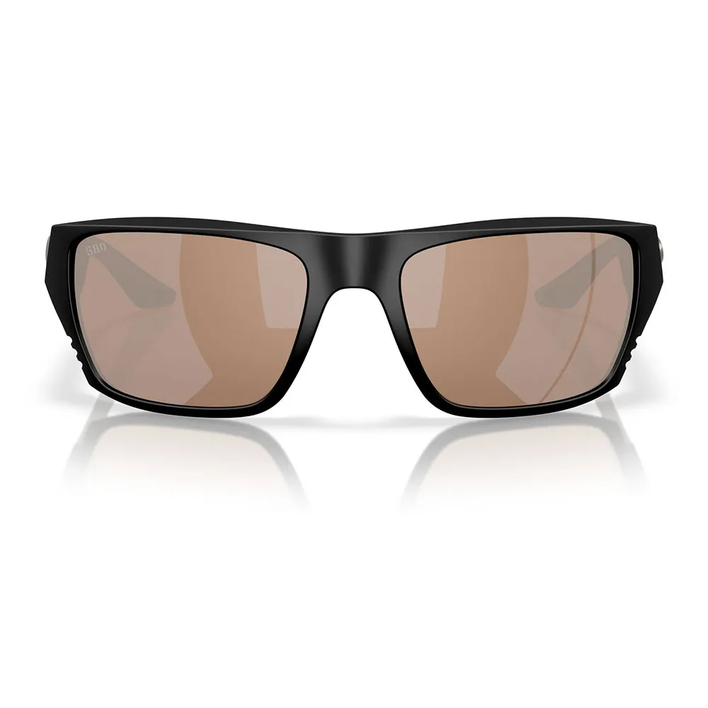 Купить Costa 06S9118-91180359 поляризованные солнцезащитные очки Finlet Matte Black 05 Copper Silver Mirror 580G/CAT3 7ft.ru в интернет магазине Семь Футов