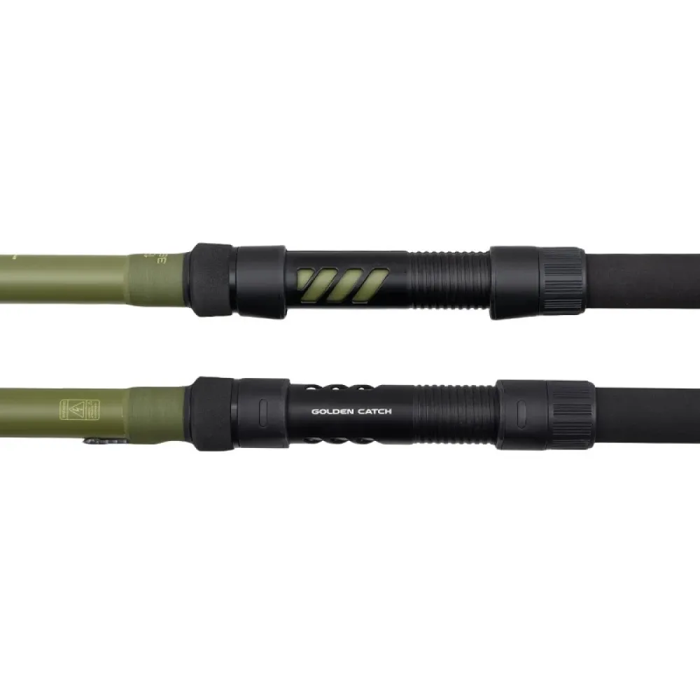 Купить Golden catch g.carp 2039530 карповая удочка Fury Compact Green / Black 146x10x10 3.6 m 7ft.ru в интернет магазине Семь Футов