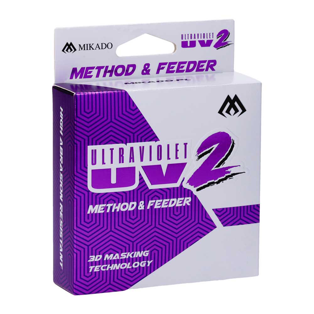 Купить Mikado ZXUV-025-300 Леска для ловли карпа Леска для ловли карпа Ultraviolet II Method&Feeder 300 m Clear 0.250 mm 7ft.ru в интернет магазине Семь Футов