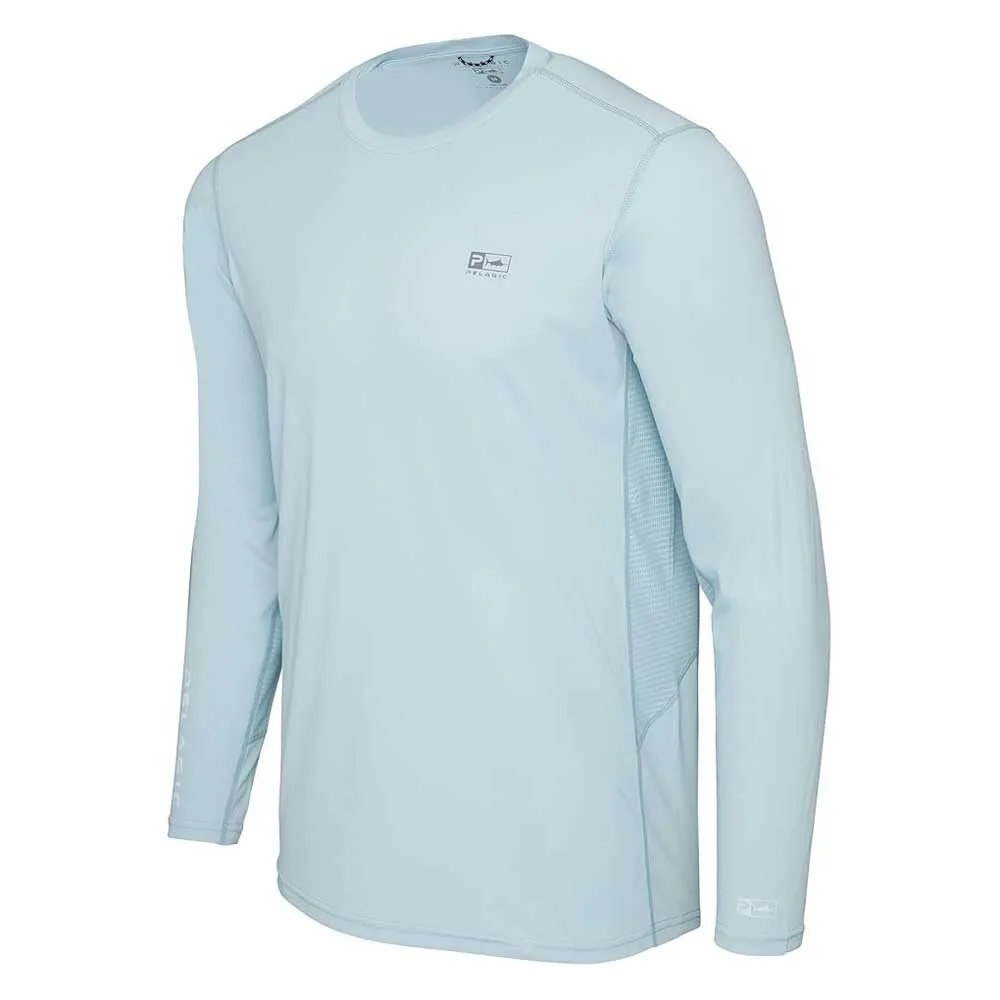 Купить Pelagic 1015251004-bfg-l Футболка с длинным рукавом Vaportek Solid Blue Fog 15x10x10 7ft.ru в интернет магазине Семь Футов