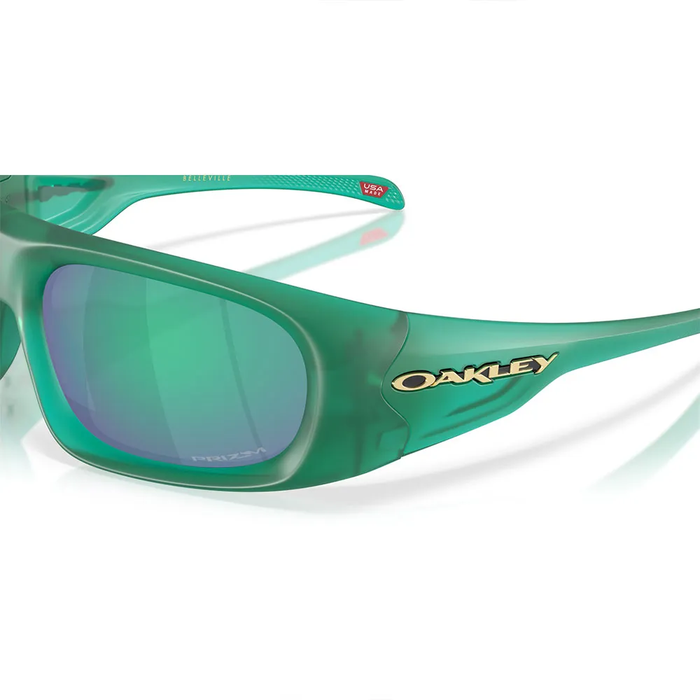 Купить Oakley OO9491-0461 Солнцезащитные очки Belleville Matte Trans Viridian Prizm Jade/CAT3 7ft.ru в интернет магазине Семь Футов