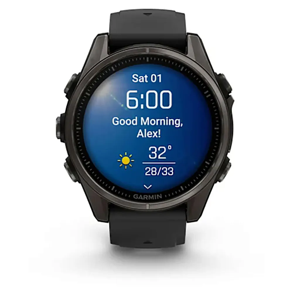 Купить Garmin 010-02903-21 Часы Fenix 8 43 mm Amoled Sapphire  Black / Carbon Gray DLC Titanium 7ft.ru в интернет магазине Семь Футов