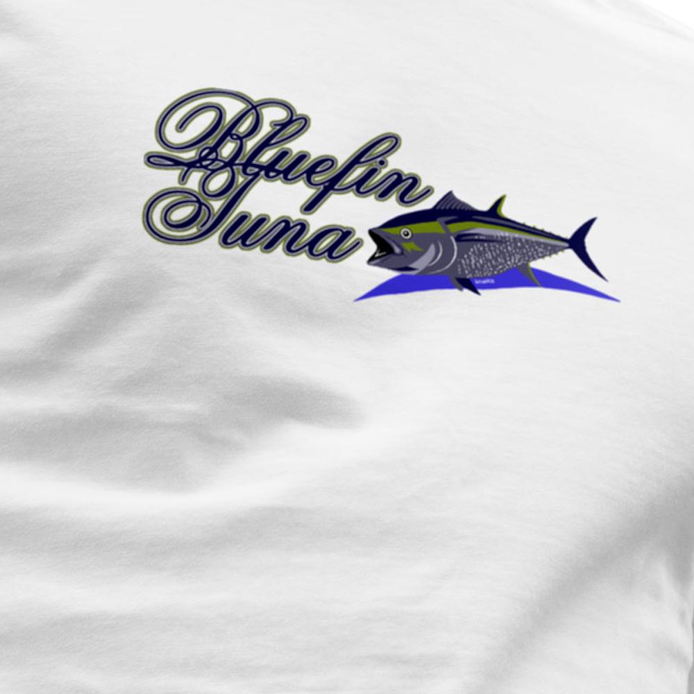 Купить Kruskis CA65500401K045 Футболка с коротким рукавом Bluefin Tuna Белая White XL 7ft.ru в интернет магазине Семь Футов