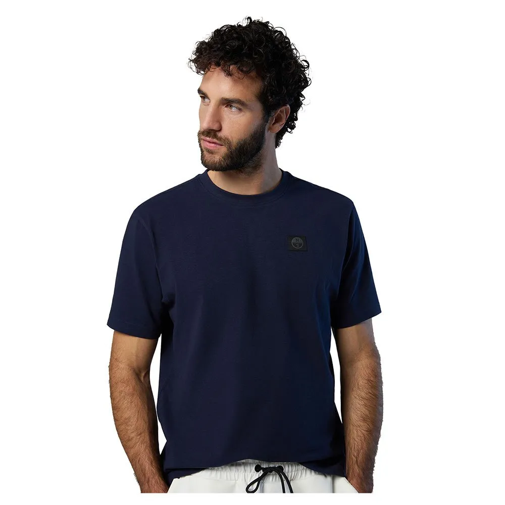 Купить North sails 692860-0802-M Футболка с коротким рукавом Logo Голубой Navy Blue M 7ft.ru в интернет магазине Семь Футов