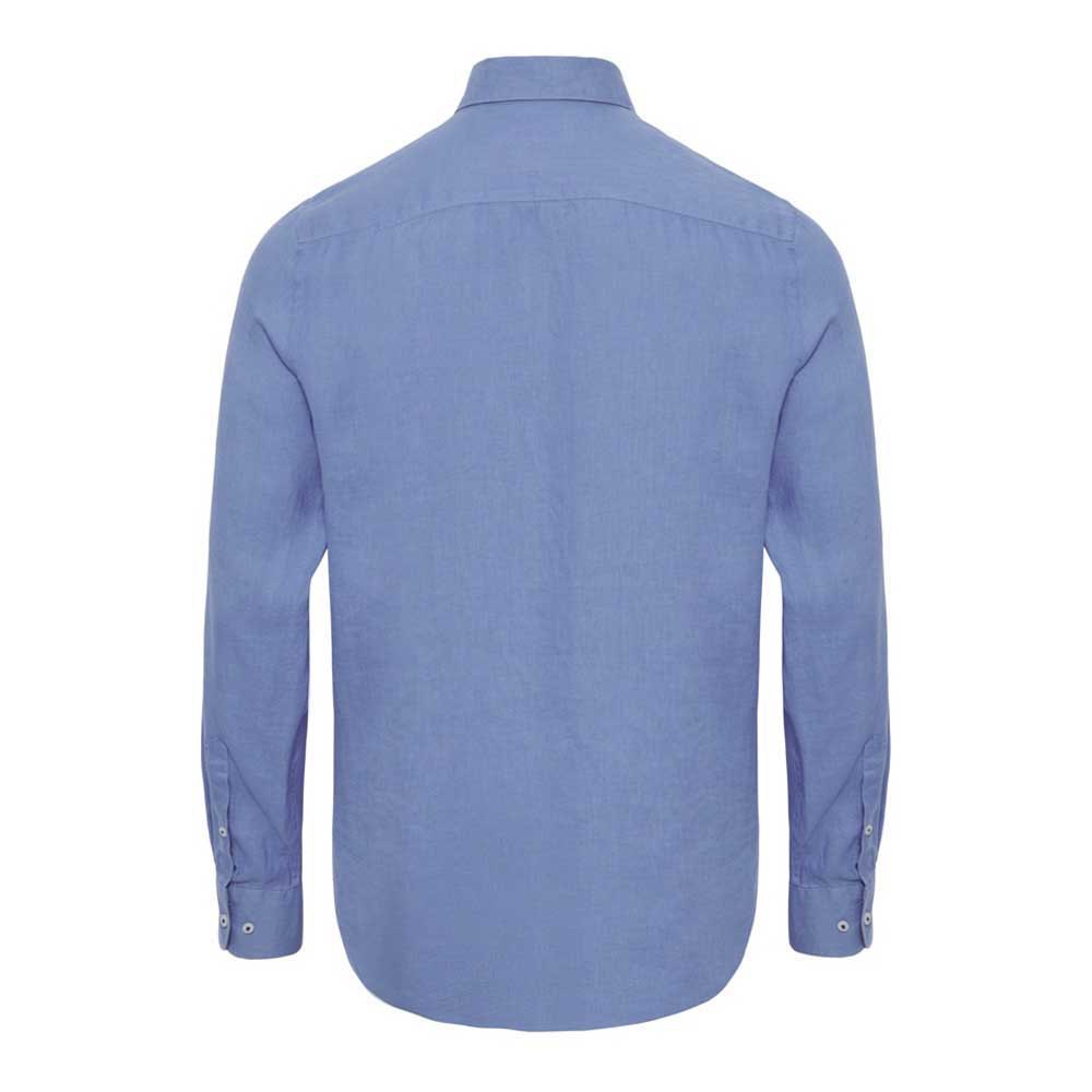 Купить Sea ranch 22-7-284-4118-L Рубашка с длинным рукавом Bastian Linen Голубой Light Blue L 7ft.ru в интернет магазине Семь Футов
