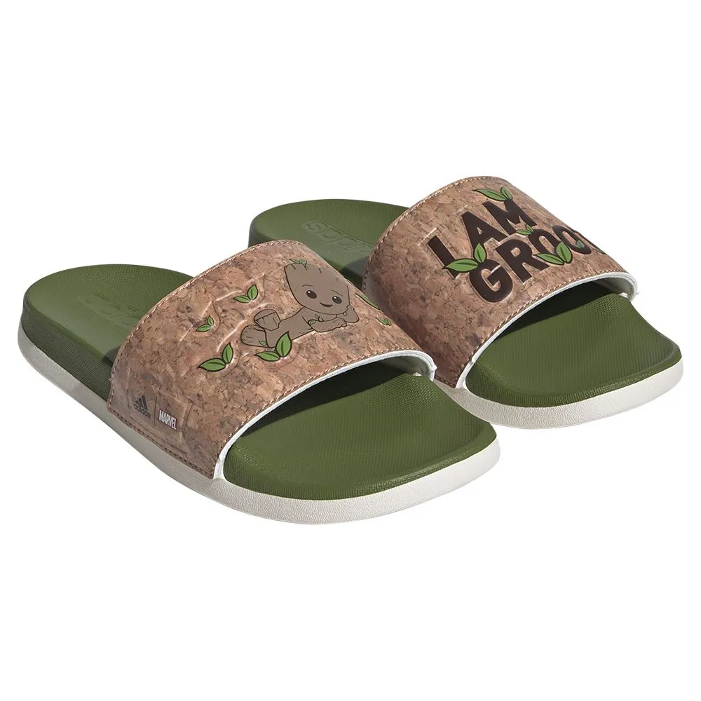 Купить adidas id8029/28 Шлёпанцы Adilette Comfort Groot Off White / Core Black / Tech Olive 32x20x10 EU 28 7ft.ru в интернет магазине Семь Футов