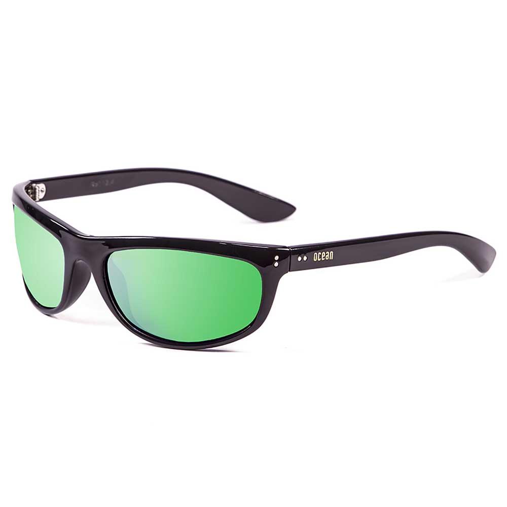 Купить Ocean sunglasses 12.3 поляризованные солнцезащитные очки Periscope Shiny Black/ Green Revo Shiny Black / Green Revo/CAT3 7ft.ru в интернет магазине Семь Футов