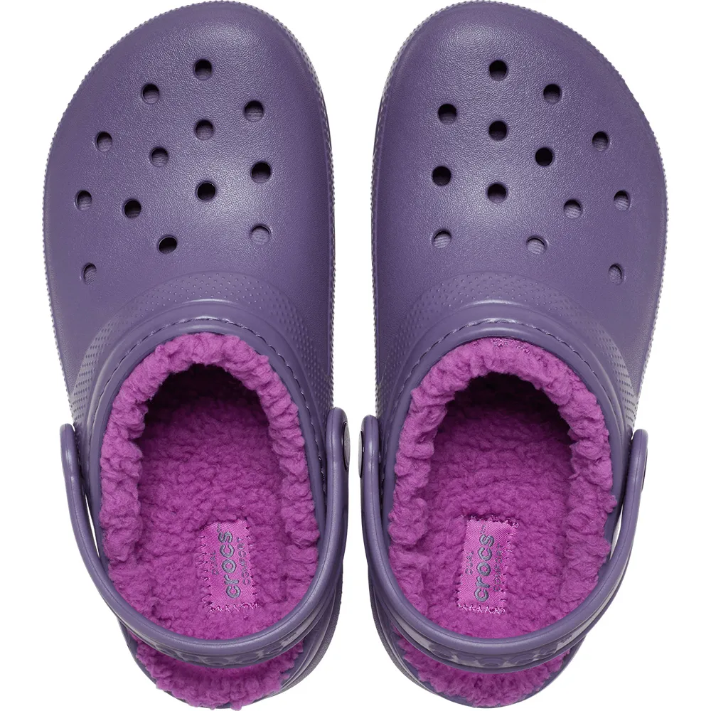Купить Crocs 207010-5ci-j2 Деревянные башмаки Classic Lined K Nightshade 35x25x15 EU 33 7ft.ru в интернет магазине Семь Футов