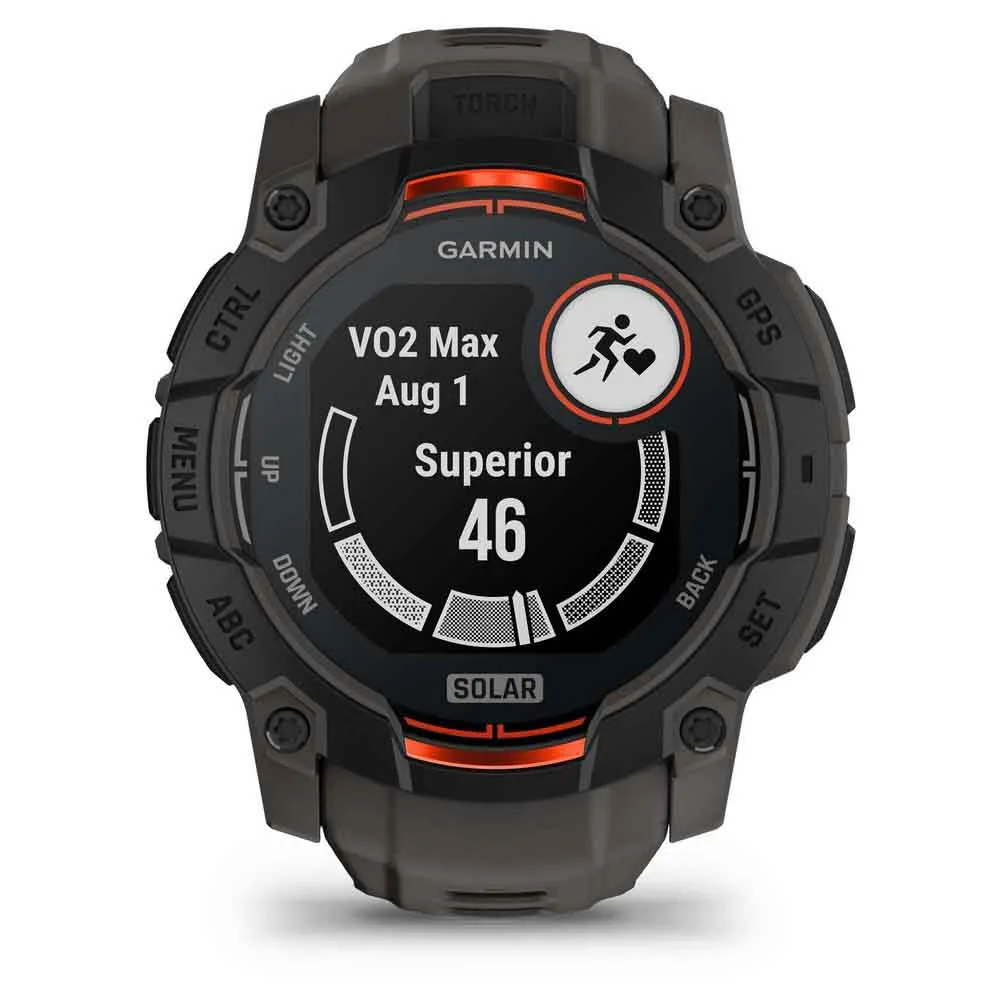 Купить Garmin 010-02935-00 Часы Instinct 3 50 mm Solar Черный  Black / Carbon 7ft.ru в интернет магазине Семь Футов