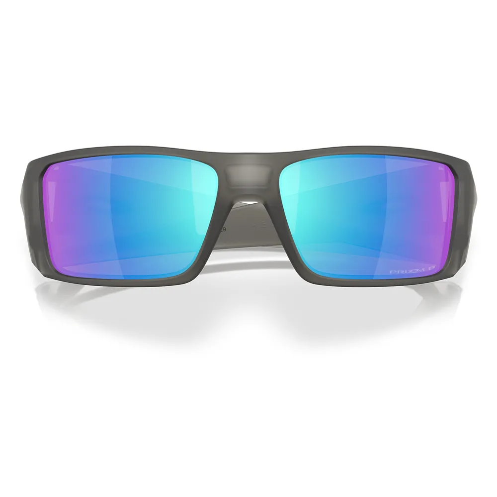 Купить Oakley OO9231-2461-61 поляризованные солнцезащитные очки Heliostat Бесцветный Matte Grey Smoke Prizm Sapphire Polar/CAT3 7ft.ru в интернет магазине Семь Футов