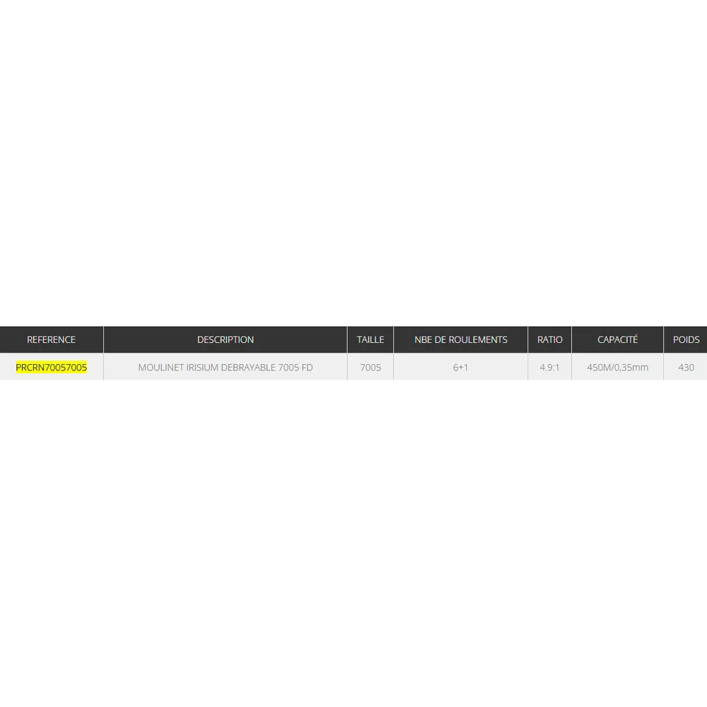 Купить Prowess PRCRN70057005 Катушка для карпфишинга Irisium Black 7005FD 7ft.ru в интернет магазине Семь Футов
