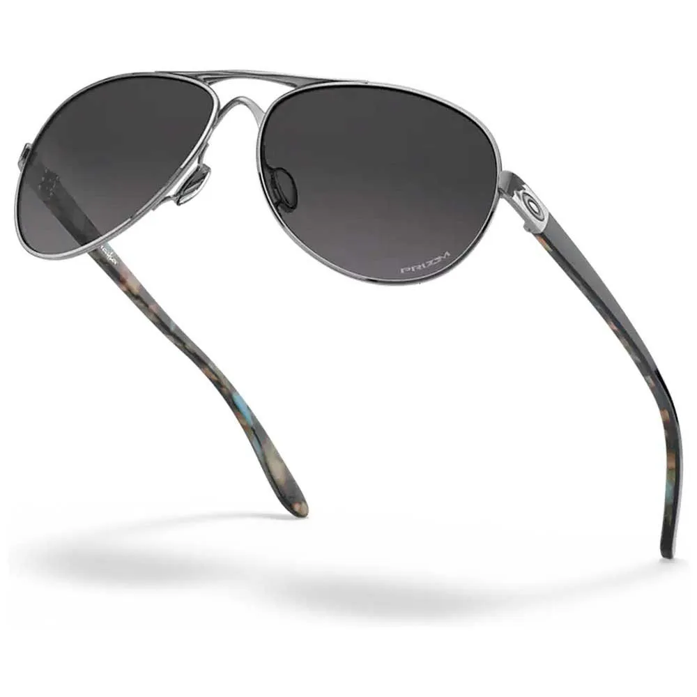 Купить Oakley OO4108-1956 Tie Breaker Prizm Солнцезащитные Очки Polished Chrome Prizm Grey Gradient/CAT3 7ft.ru в интернет магазине Семь Футов